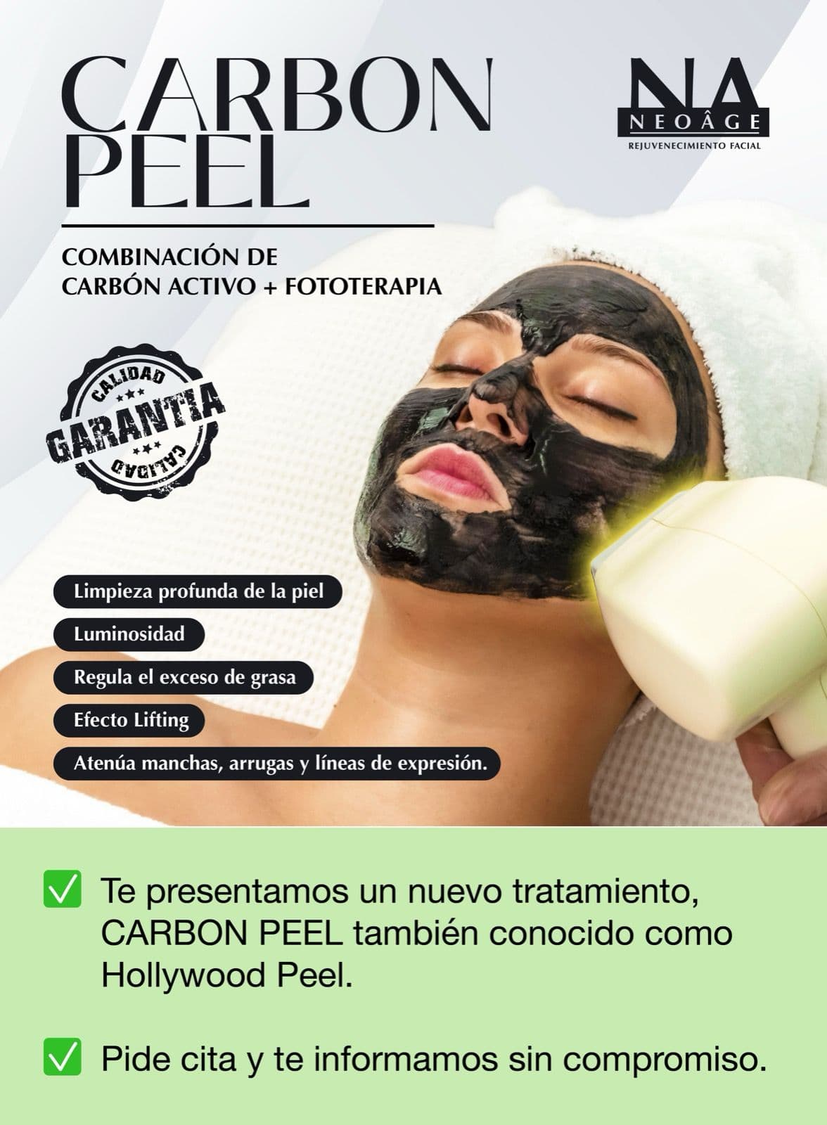 Carbon Peel: ¡consigue una limpieza profunda de la piel!